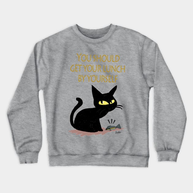 Get your lunch Crewneck Sweatshirt by BATKEI